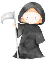 halloween grim reaper costume png