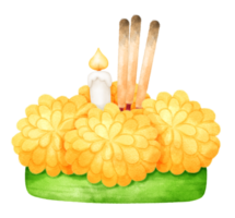 mignonne dessin animé Krathong png