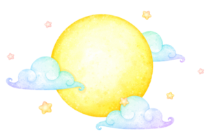 bella luna piena png