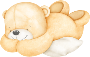 schattige teddybeer png