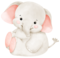 dessin animé bébé éléphant png