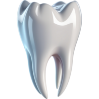 Realistic human tooth. AI Generative png