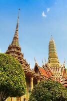 wat phra kaew templo de el Esmeralda Buda, Bangkok tailandia foto