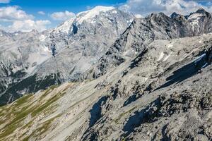 Beautiful mountain located in the Ortles group Stelvio National Park photo