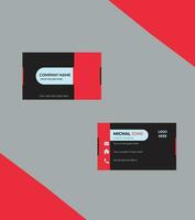 Business card template vector