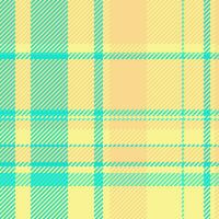 Background texture fabric of plaid check tartan with a seamless textile vector pattern.