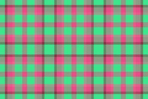 Background fabric check of seamless texture tartan with a plaid pattern vector textile.