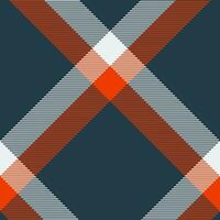 Plaid pattern vector. Check fabric texture. Seamless textile design for clothes, paper print. vector