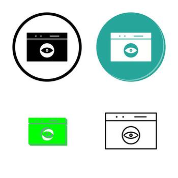 Unique Link Optimization Vector Icon