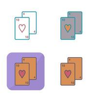 Playing Cards Vector Icon