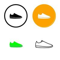 Casual Shoes Vector Icon