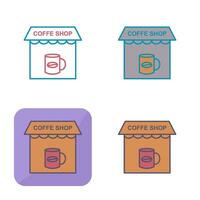 Coffee Shop Vector Icon