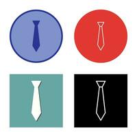 icono de vector de corbata