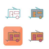 Trailer Vector Icon