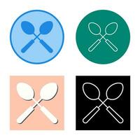 Spoons Vector Icon