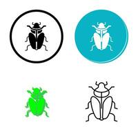 icono de vector de insecto