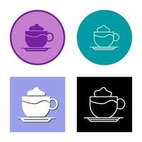 Latte Vector Icon