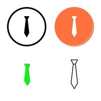 icono de vector de corbata