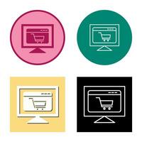 Ecommerce Website Vector Icon