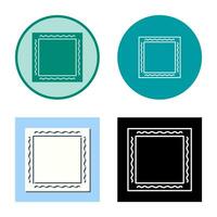 Unique Frame Vector Icon