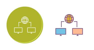 Unique Internet Connectivity Vector Icon