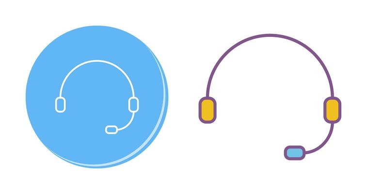 Unique Online Support Vector Icon