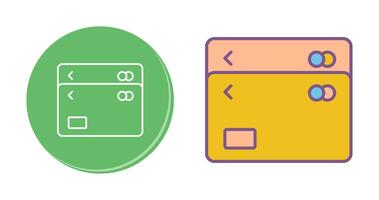 Unique Multiple Cards Vector Icon