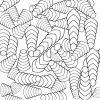 Vector monochrome lines pattern Background