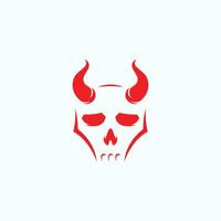 Devil logo symbol vector template