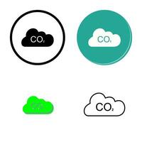 Carbon Dioxide Vector Icon