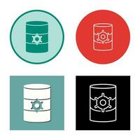 Unique Database Management Vector Icon