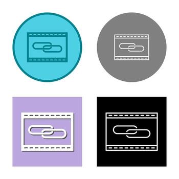 Unique Link Optimization Vector Icon