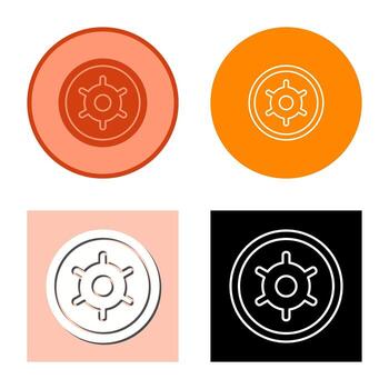 icono de vector de soporte técnico único