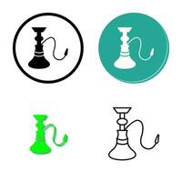 Unique Hookah Vector Icon