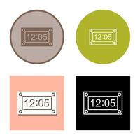 Unique Timer Vector Icon