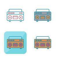 Casette Player Vector Icon