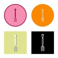 Gardening Fork Vector Icon