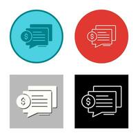Dialog Vector Icon