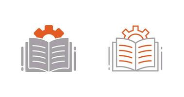 Open Book Vector Icon