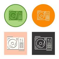 Turntable Vector Icon