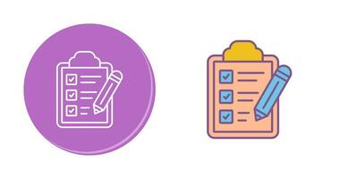 Checklist Vector Icon