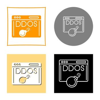 Ddos Attack Vector Icon