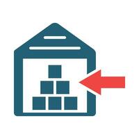 Import Vector Glyph Two Color Icon For Personal And Commercial Use.