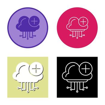 Cloud Computing Vector Icon