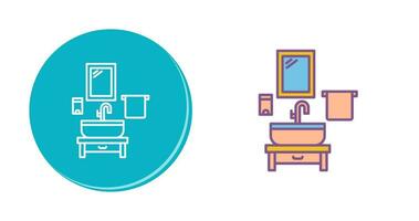 Washbasin Vector Icon