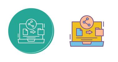 File Share Vector Icon