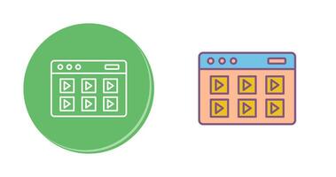 Online Course Vector Icon