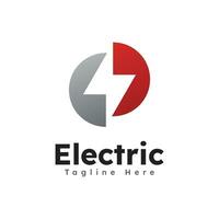 eléctrico logo icono símbolo modelo diseño vector