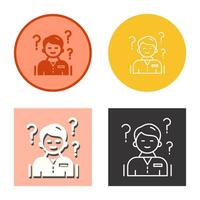 Confuse Vector Icon