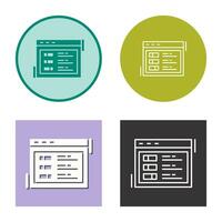 cambiar, vector, icono vector